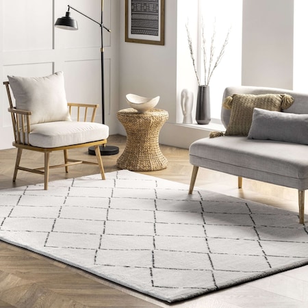 Nuloom Hand Tufted Corinth Area Rug 3ft 6in x 5ft 6in HJMRC2A-36056